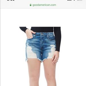 Size 6/28 Good American shorts